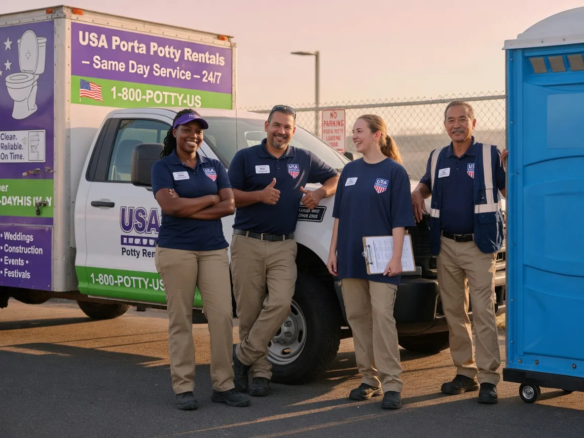 Porta Potty Rental company in Versailles, MO