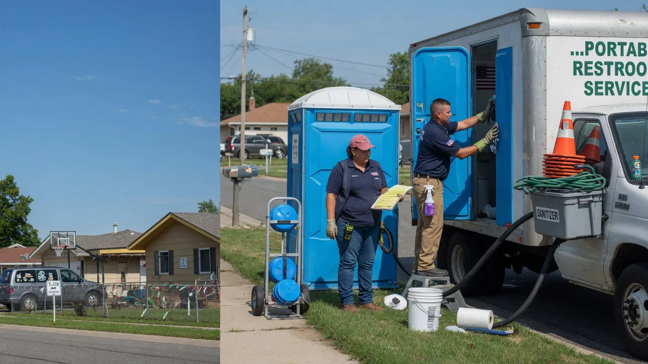 Portable Toilet Rental in Versailles, MO near me